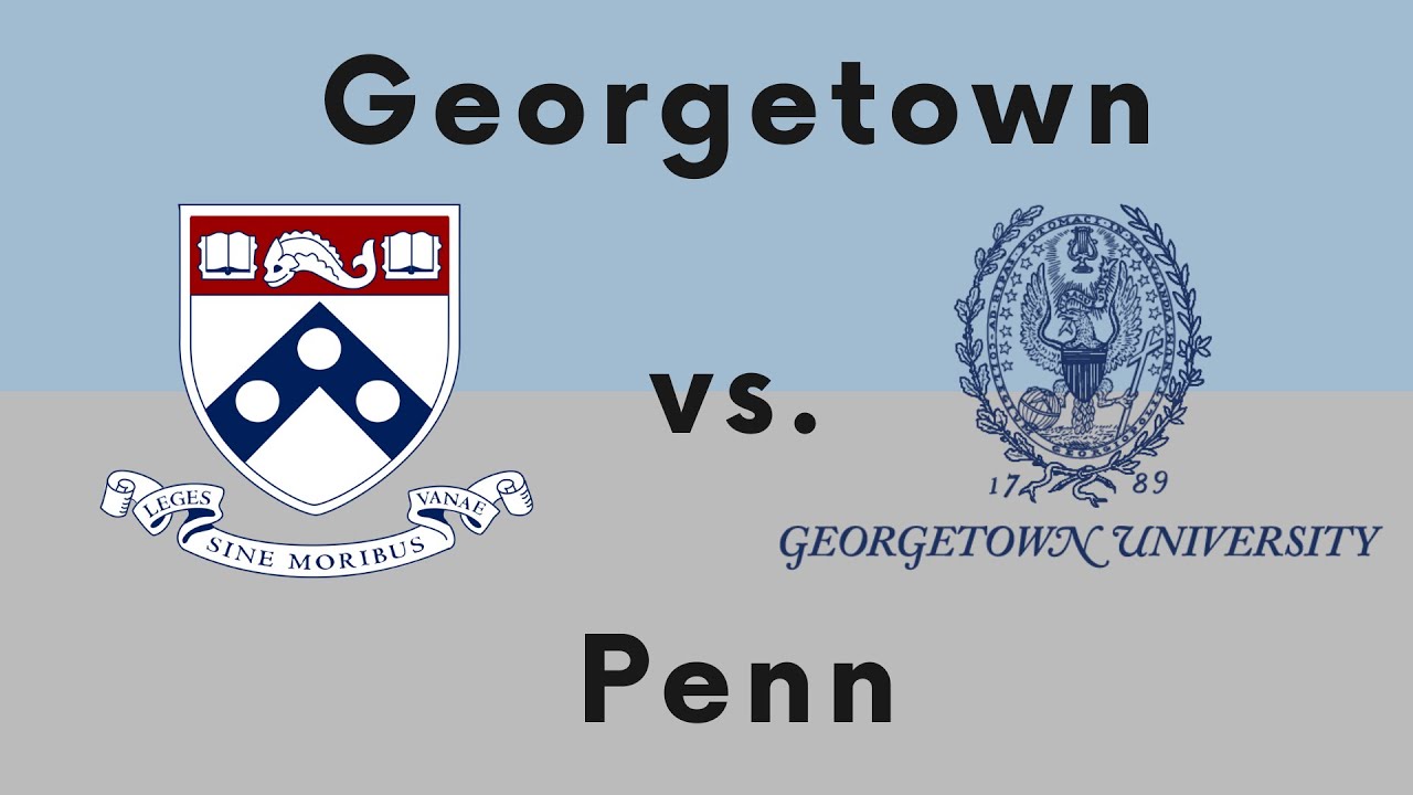 Georgetown vs. Penn