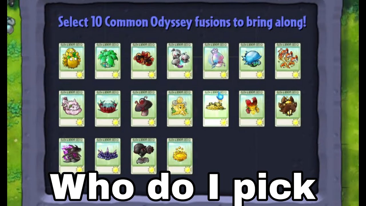 PVZ Fusion Odyssey Fusions are Insane