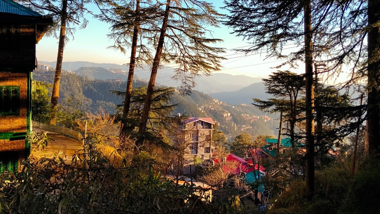 Shimla Himachal pardesh evening