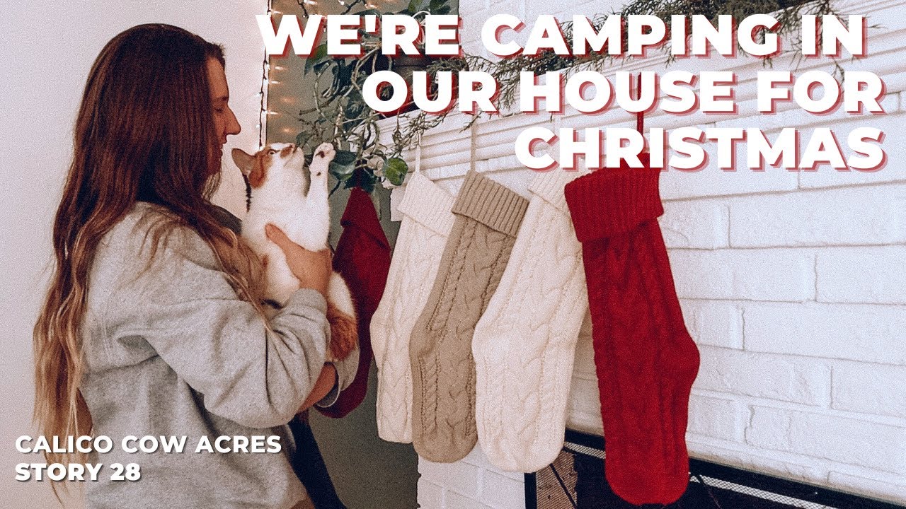 Christmas on the Homestead | Making our Partially-Renovated House Cozy for the Holidays