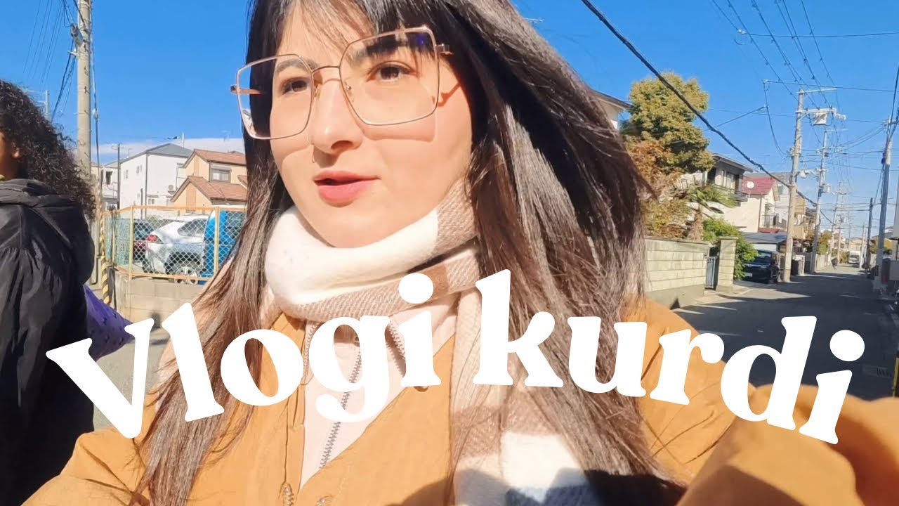 Kurdish vlog la Japan / roishtin bo bazar 