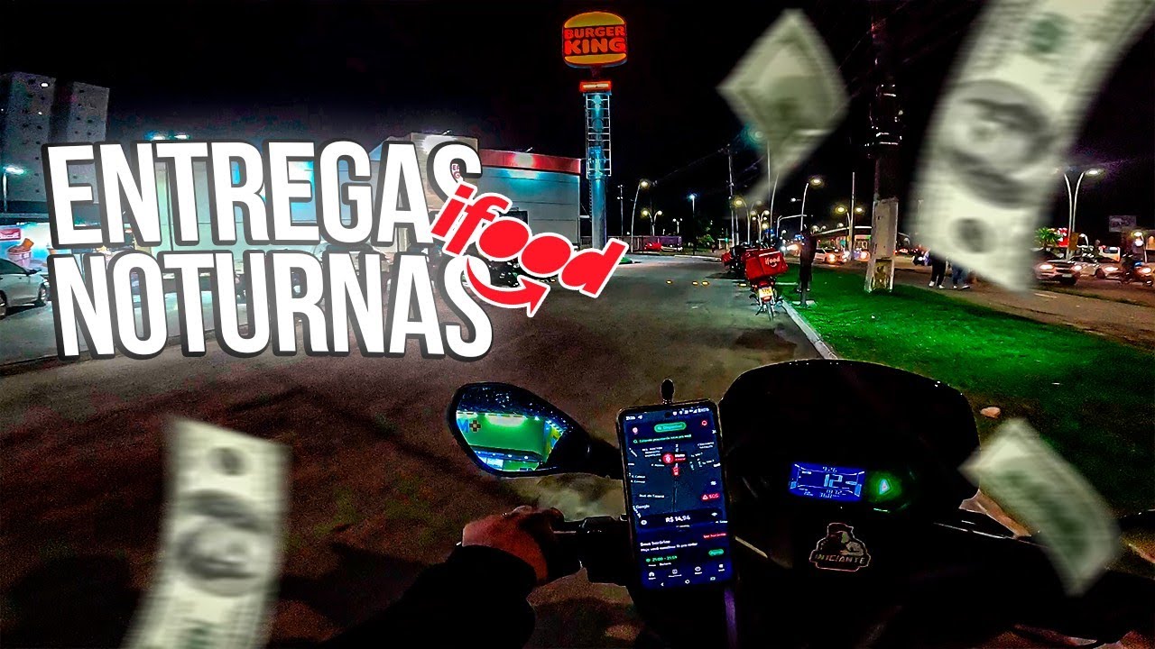 ENTREGAS NOTURNAS IFOOD! Saindo do Score PAUSADO! - BELÉM