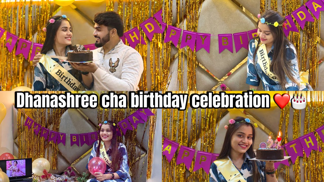 धनश्री साठी केला रात्री birthday सेलेब्रेशन cha plan 🥰🎂|| dhanuu झाली 22 वर्षाची 🥳|| #trending #love
