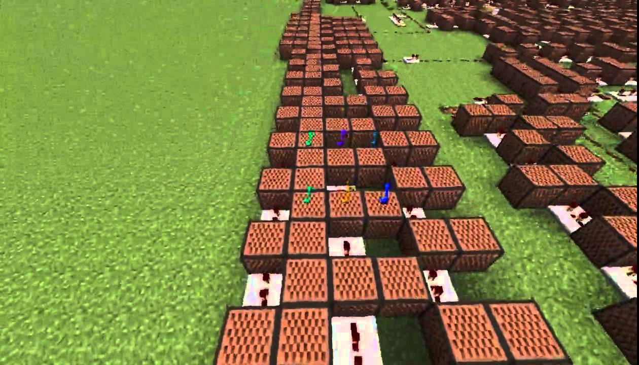 【minecraft】春の湊にをnoteblockで演奏してみた【東方星蓮船】