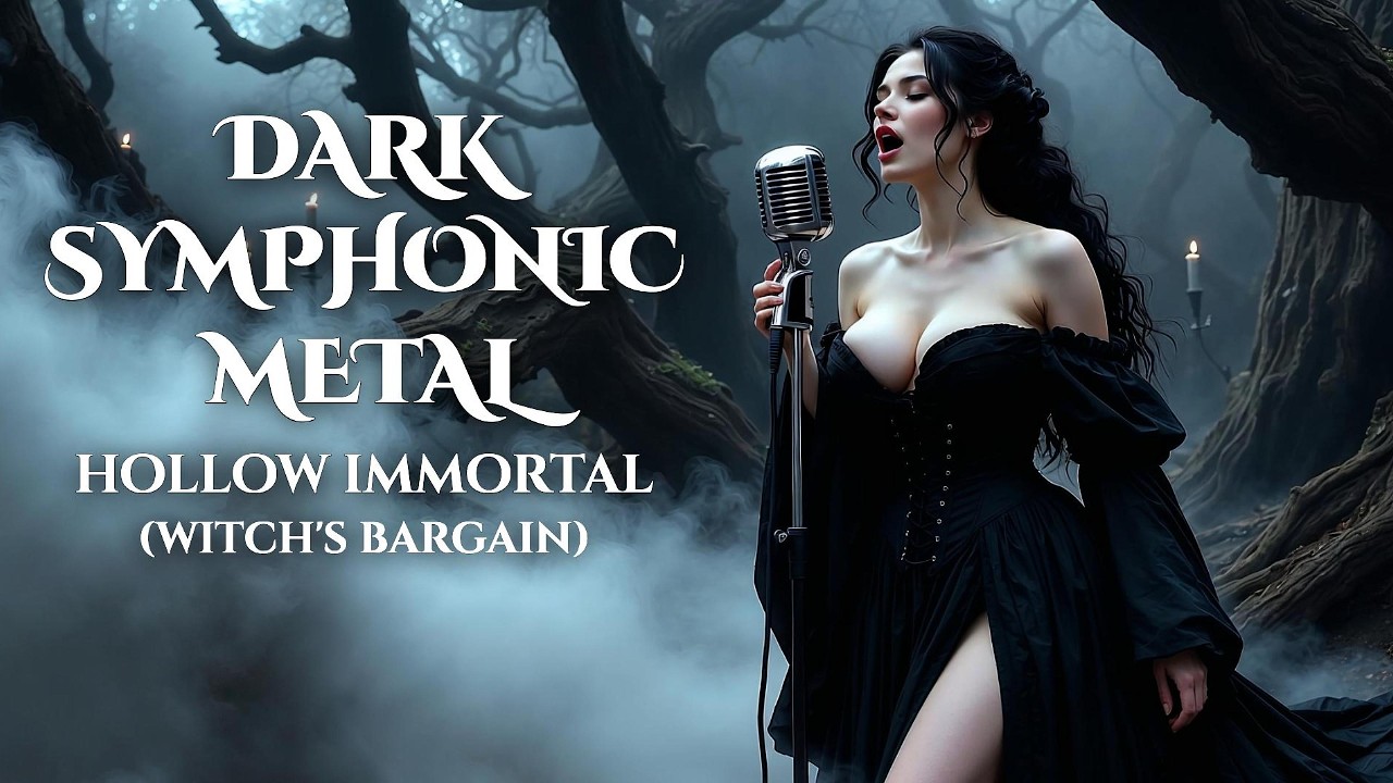 Hollow Immortal (Witch's Bargain) | Dark Symphonic Metal | Официальный музыкальный видеоклип