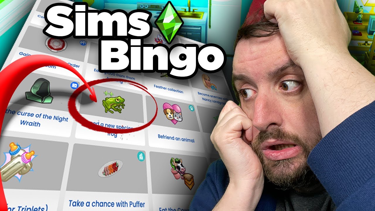 I try James Turner's Sims 4 Bingo Challenge