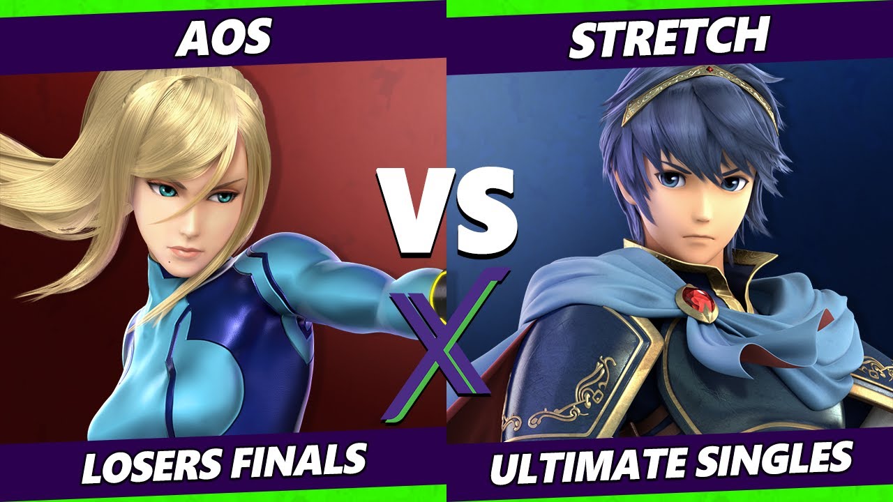 S@X 459 Losers Finals - AoS (ZSS) Vs. Stretch (Marth) Smash Ultimate - SSBU