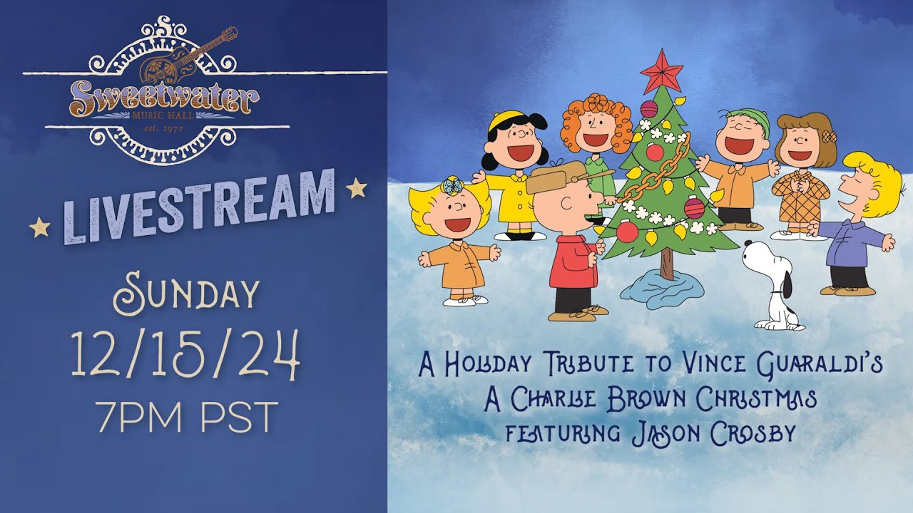 A Holiday Tribute to Vince Guaraldi&rsquo;s A Charlie Brown Christmas featuring Jason Crosby  12-15-2024