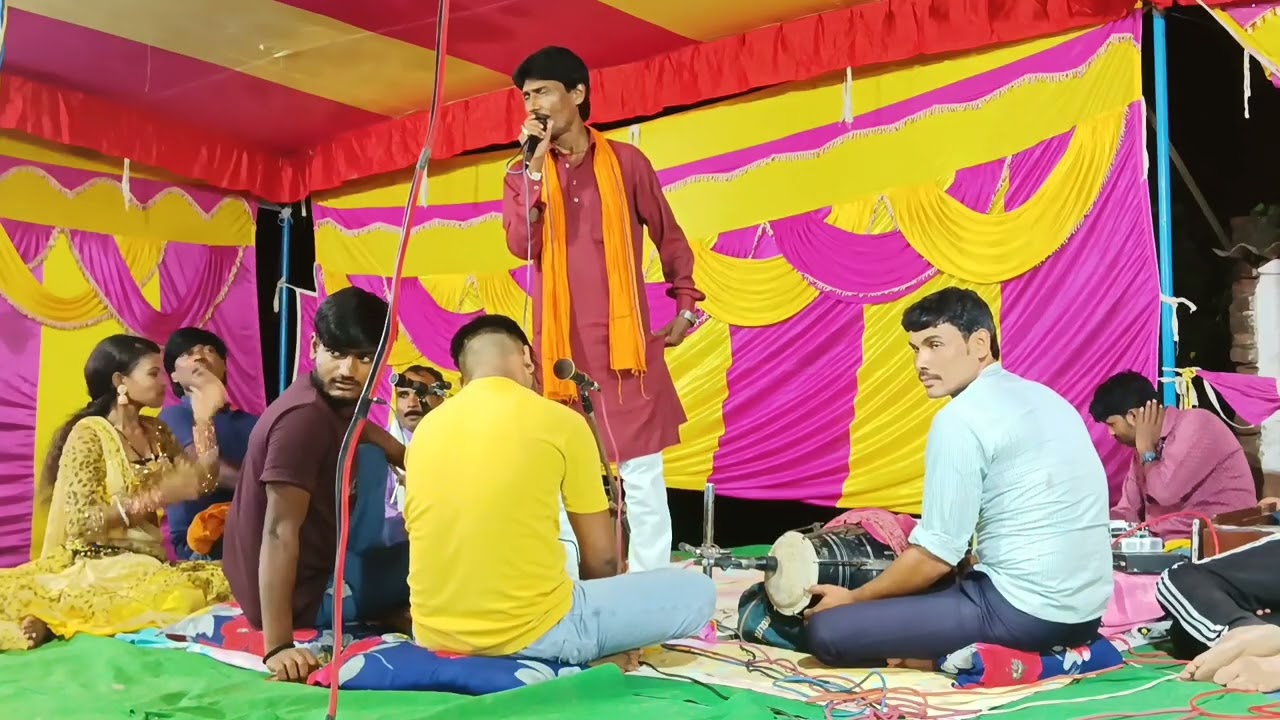 Manejar Vyas sosateg program chitkula  ....🤣 support kijiye aap log 🙏#funnyvideos #viral #bhojpuri 