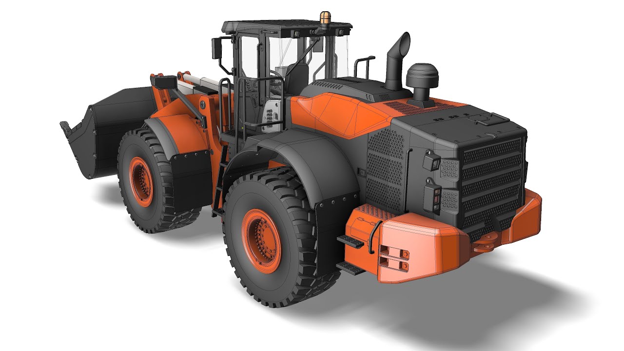 3D Printed RC Hitachi 370 Building - Part 1