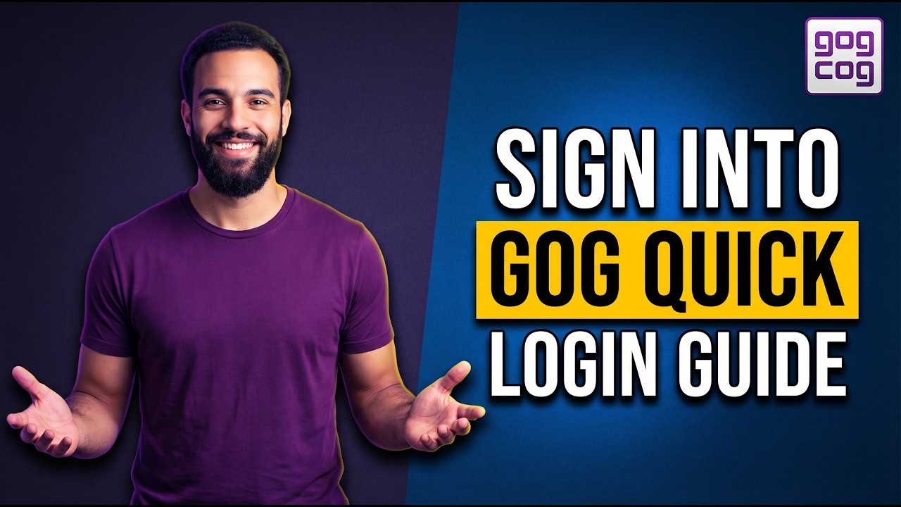 How To Sign Into Gog (Quick Login Guide)