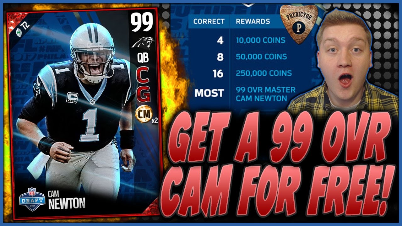 GET A 99 OVR CAM NEWTON FOR FREE!! | MUT 17 DRAFT PROMO IS HERE! | MUT 17 NFL DRAFT PROMO