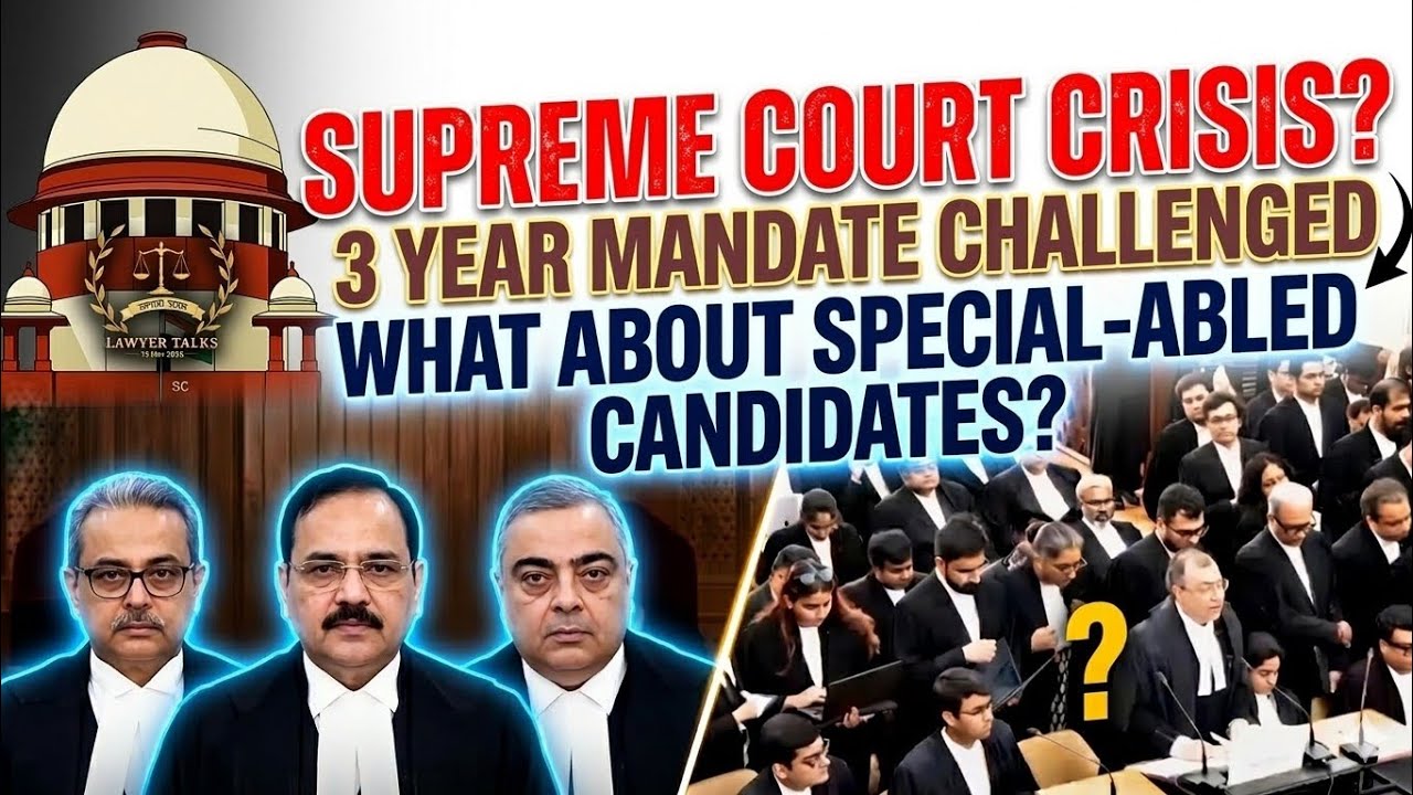 Supreme court on three years Law practice challenged what about 3 years practice 