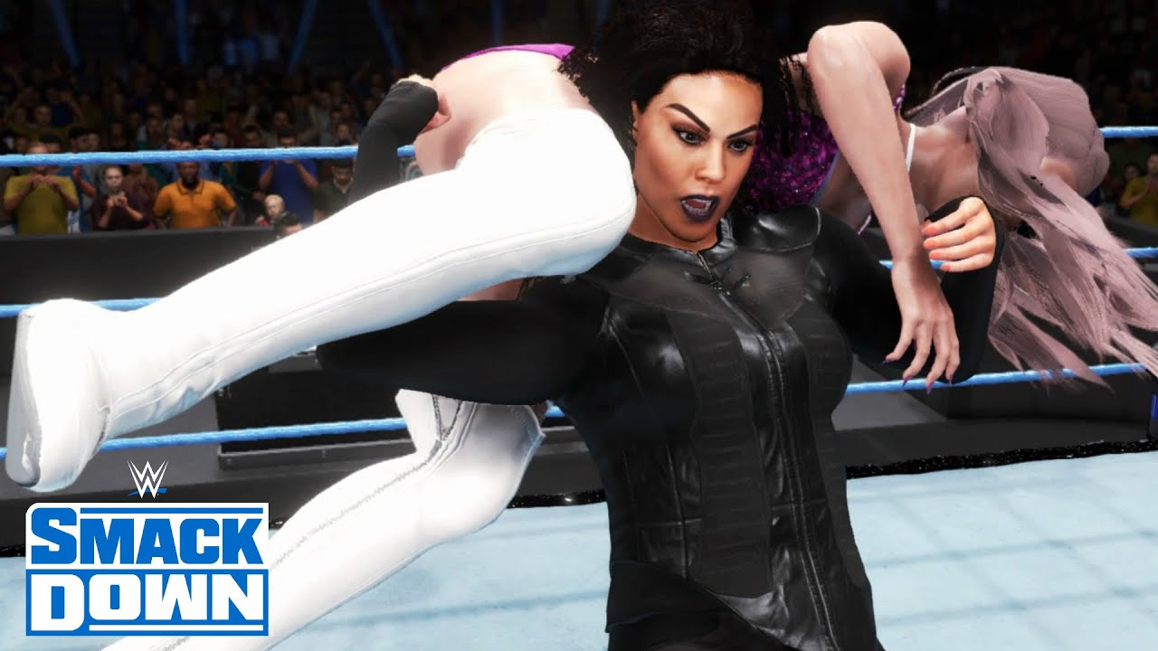 WWE 2K20 SMACKDOWN FLORIANE VS TAMINA
