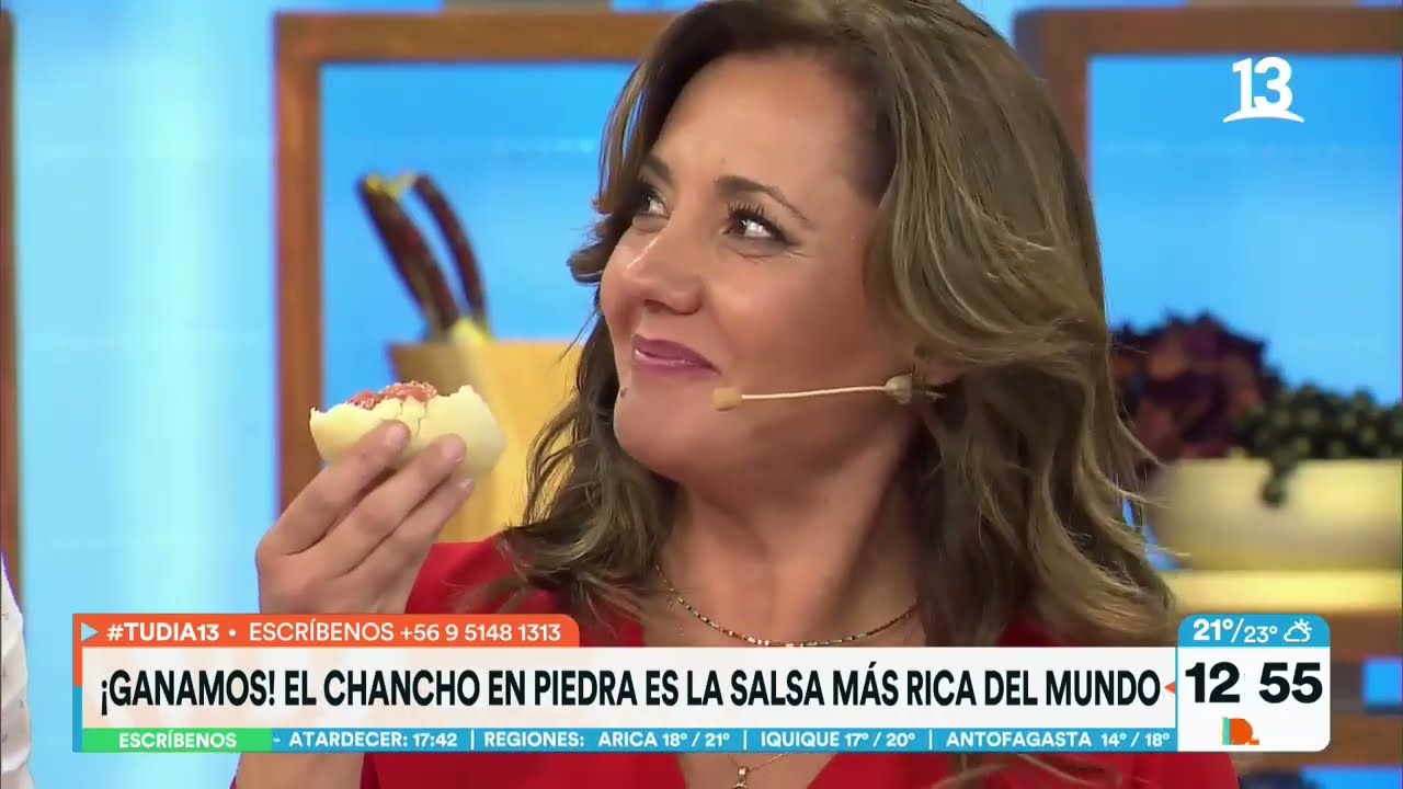 Chancho en piedra: Cami Chef explica exquisita preparación. Tu Día, Canal 13