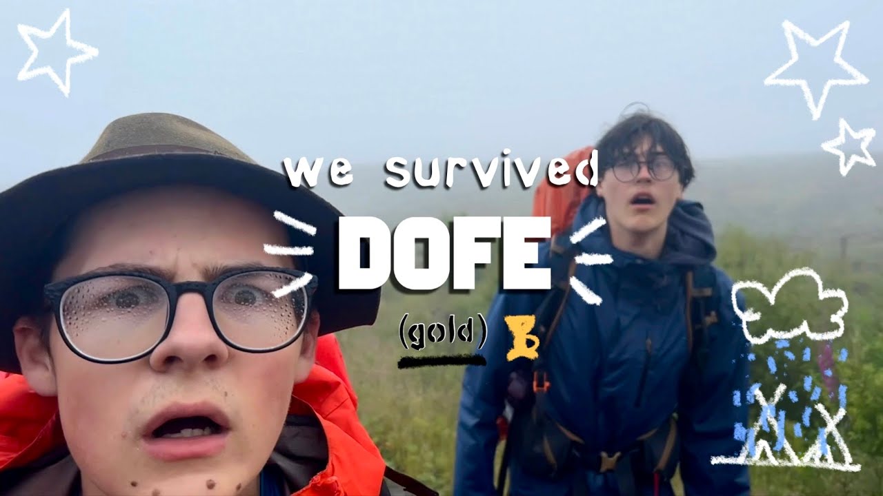 GOLD DOFE fin. (rain, more rain, lots of pretty views & even more walking)