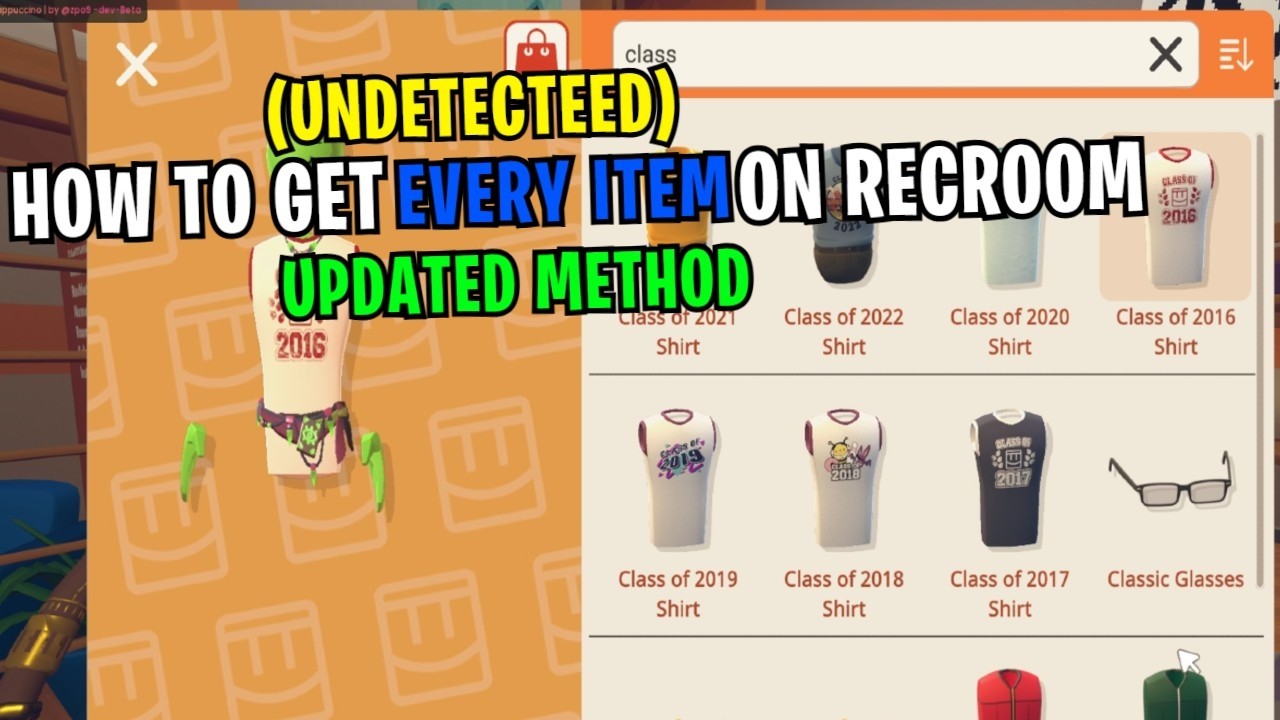 (EASY) How To Get Every Item For Free In Rec Room