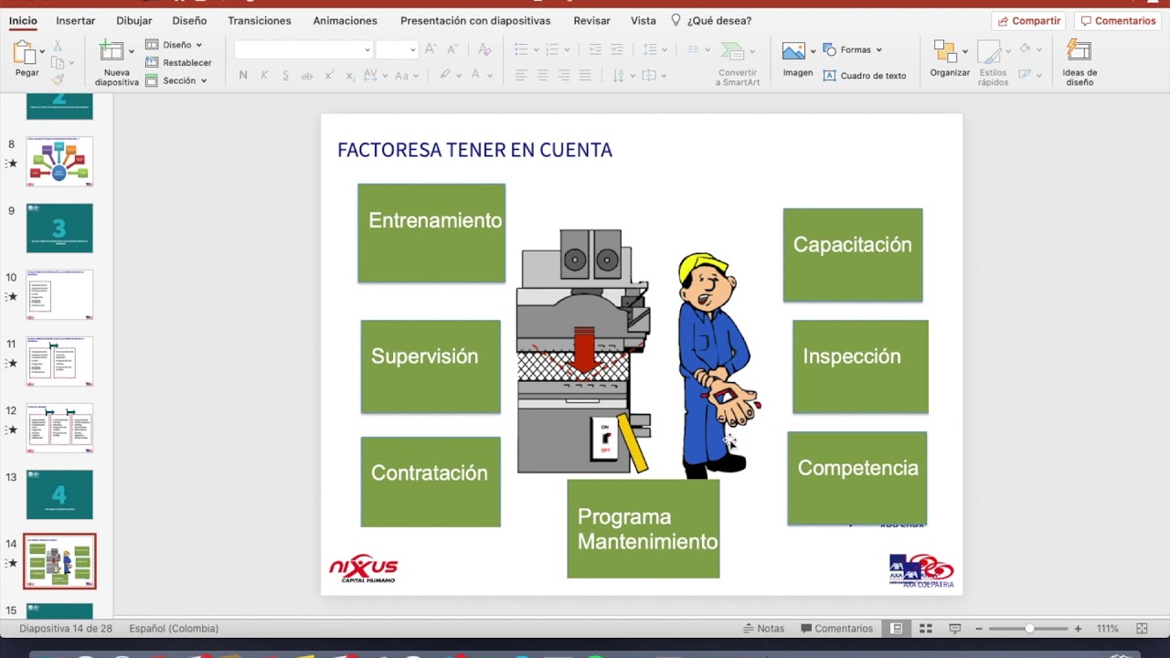 Capacitación Riesgo Mecanico