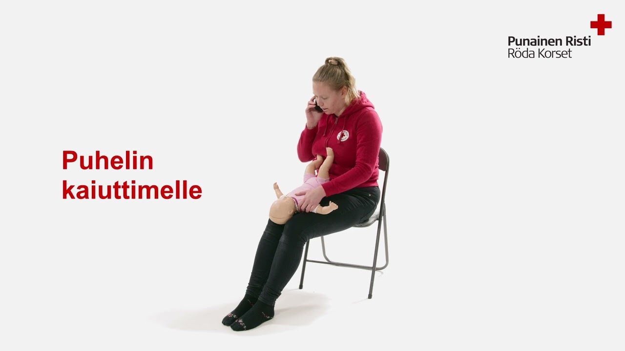 Ensiapu tukehtumiseen – vauva