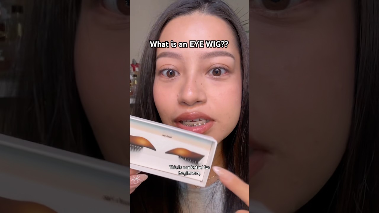 Trying an EYE WIG?? 🤔