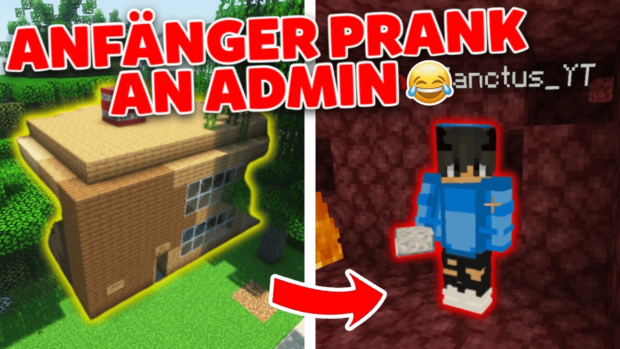 NOOB bringt ADMIN zum VERZWEIFELN (Prank) 😂