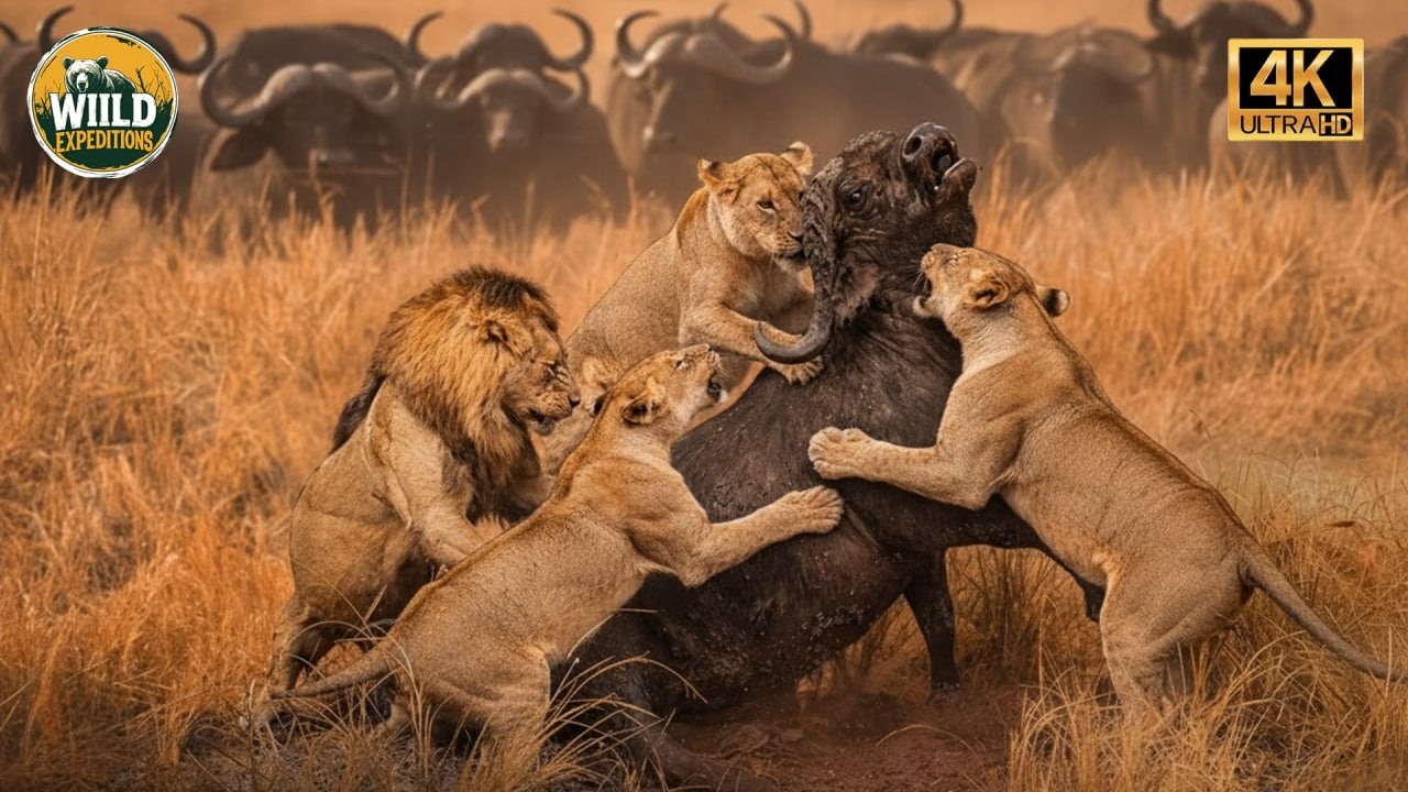 African Savanna: Nature's Brutal Survival Rules | 4K Wildlife Documentary
