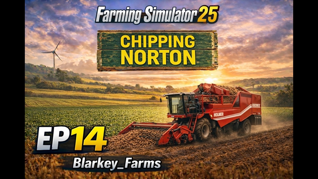 SUGAR BEET HARVEST AND SUGAR MILL ACTIVATED - FS25 Chipping Norton - Episode 14