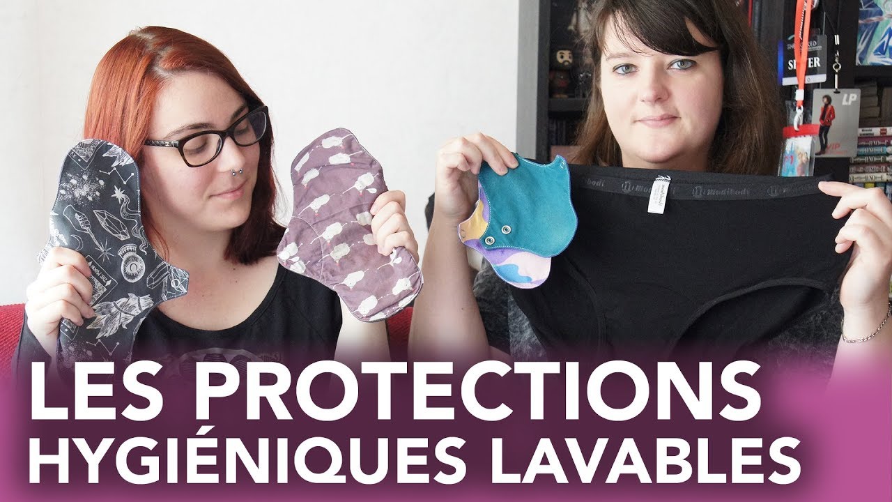 Les protections hygiéniques lavables