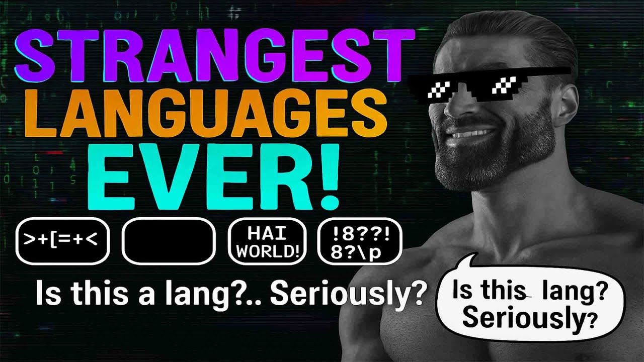 Weirdest Programming Languages You Won&rsquo;t Believe Exist