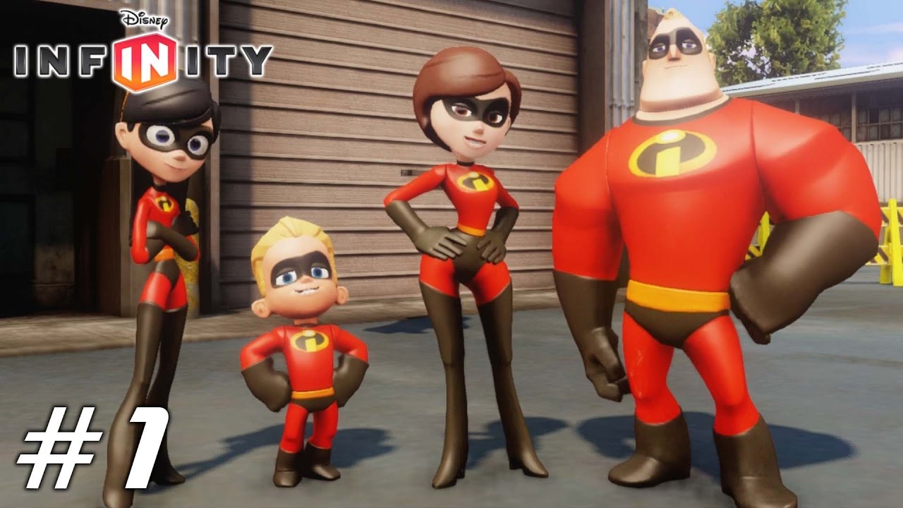 Disney Infinity 1.0 - Xbox 360 / Ps3 Gameplay Playthrough The Incredibles PART 1