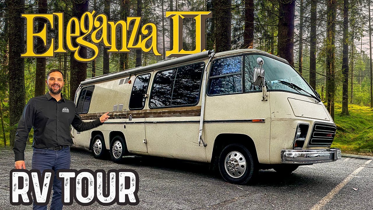 DEEP DIVE Tour GMC Motorhome — полностью оригинальный винтажный автодом
