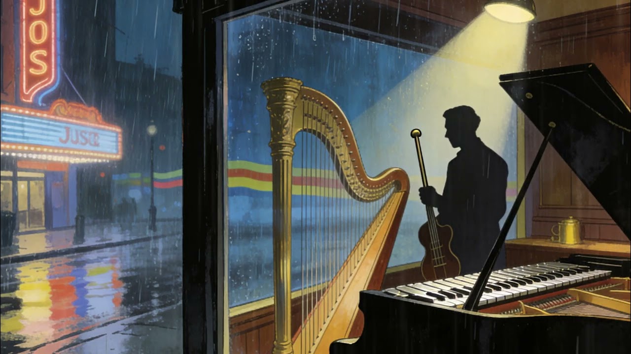 City Lights & Steel | Vibraphone Meets Country in the Rain