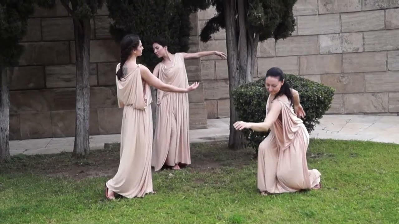 Caryatids Ancient Greek Dances - Nymphic