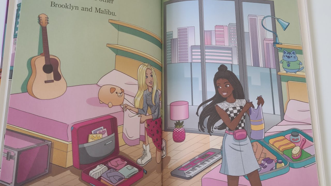 Big city Big Dreams Book ! Barbie books collection ! Step -  2 Reading books!Read aloud books 📚!