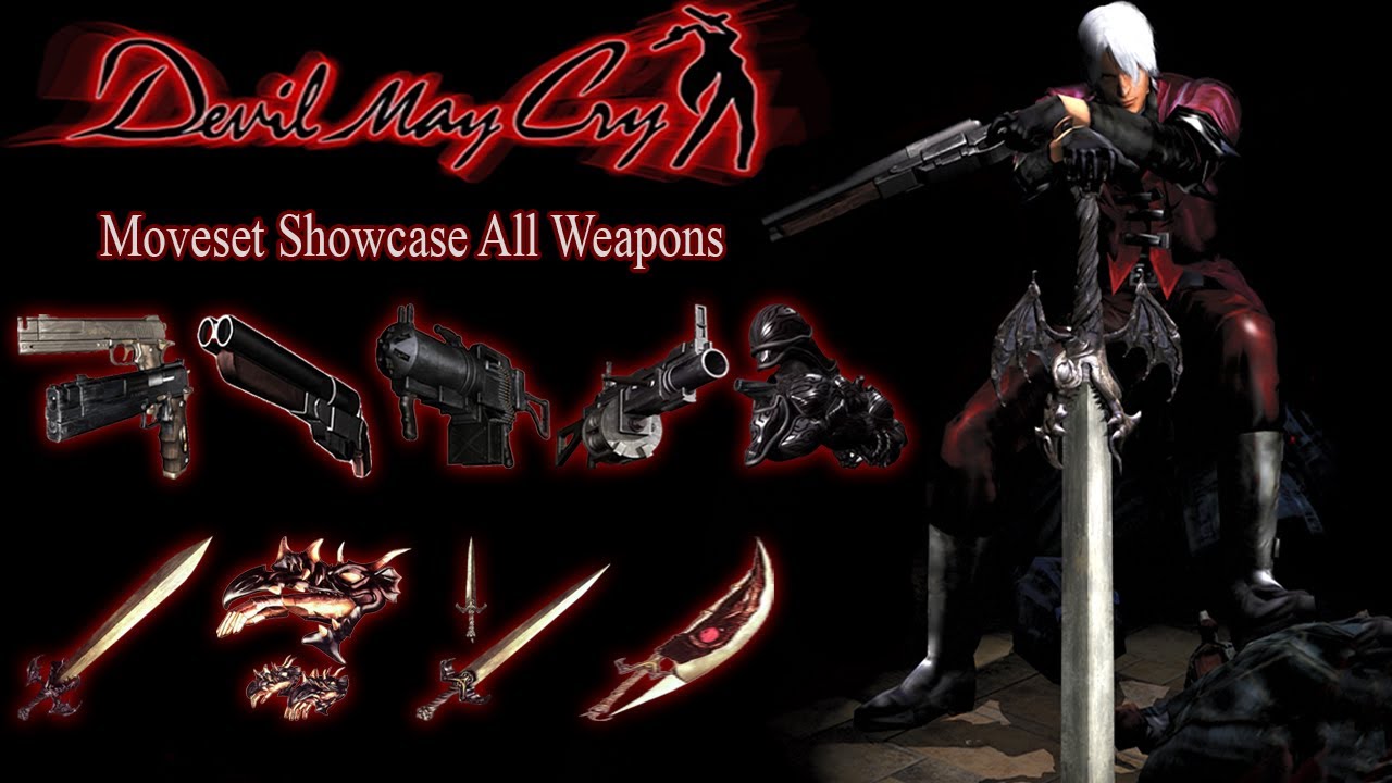 【Devil May Cry 1】Dante Moveset Showcase