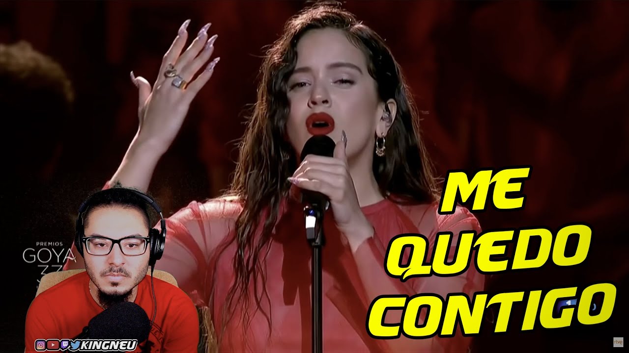 ROSALÍA - Me Quedo Contigo | Goya 2019 | REACTION