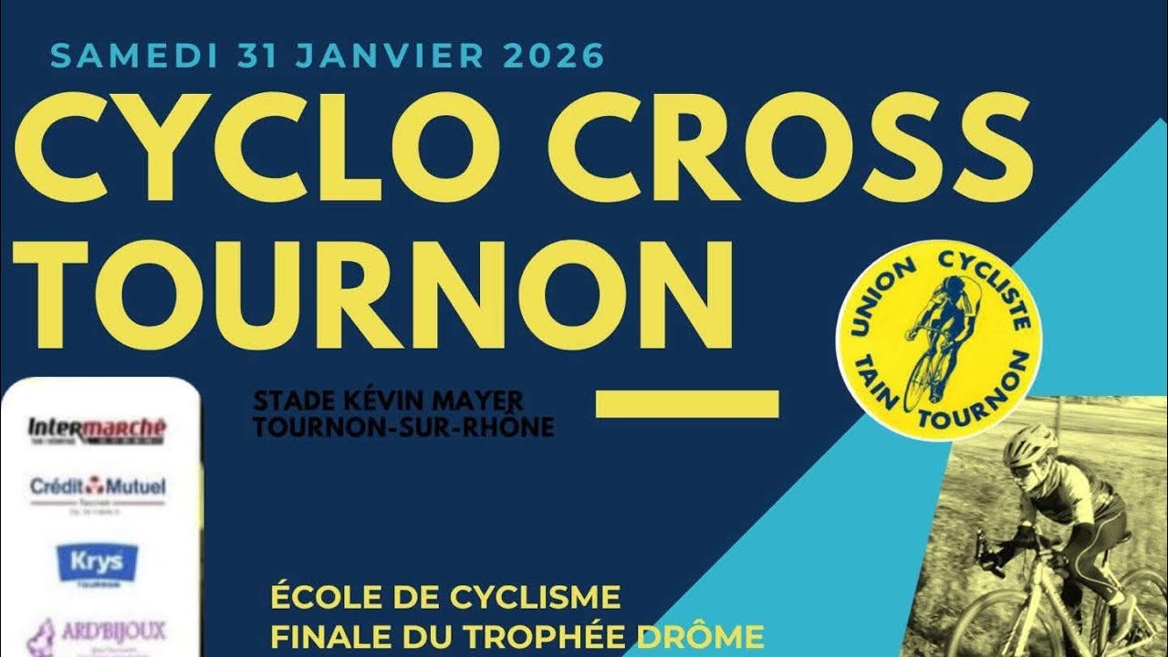 🚵‍♂️ Cyclo-cross de Tain Tournon 31 01 26.