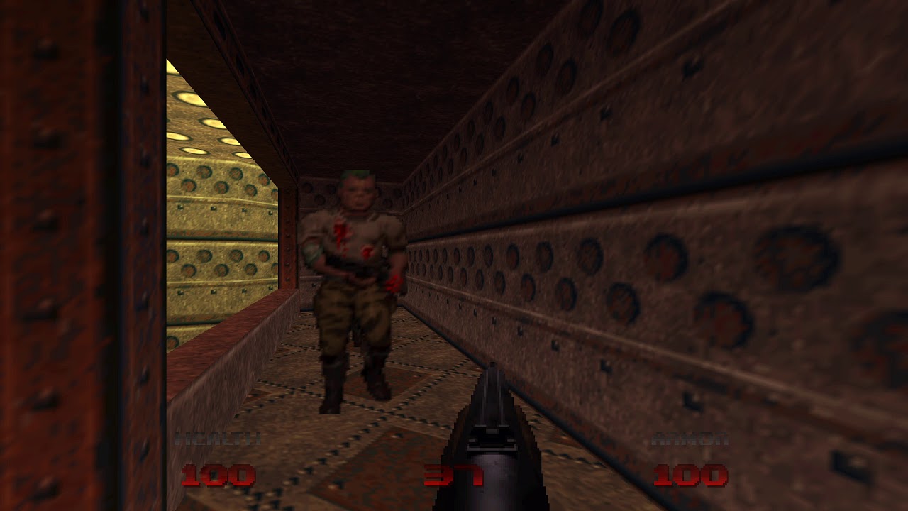 Doom 64 (PC) - Level 01: Staging Area