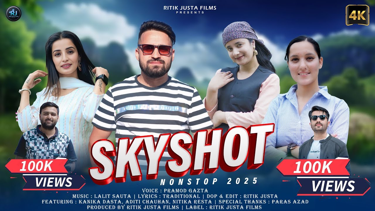 Skyshot 2025 | Pramod Gazta | Latest Pahari Nonstop Video Song | Ritik Justa Films
