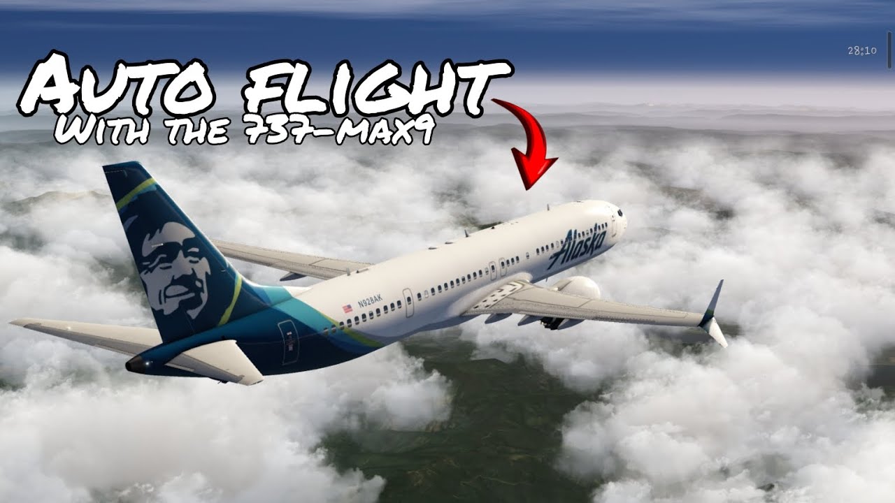 My flight sim journal season1 ep3: I tried auto landing flying the 737-max-9 in aerofly fs global 