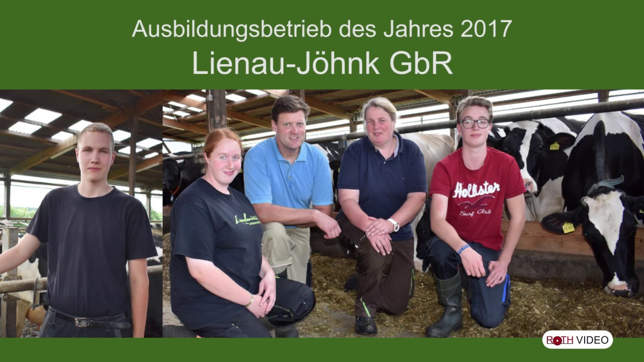 Landwirtschaft: Lienau-Jöhnk GbR, Ausbildungsbetrieb 2017