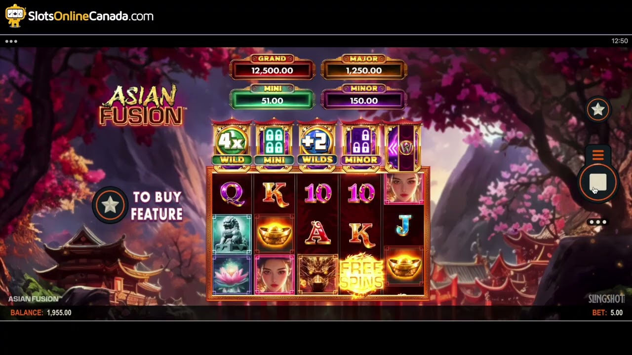 Asian Fusion Slot - 25 Spins Experience