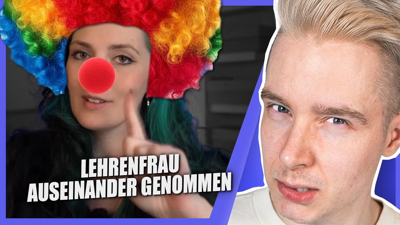 Wie sich LEHRENFRAU lächerlich gemacht hat