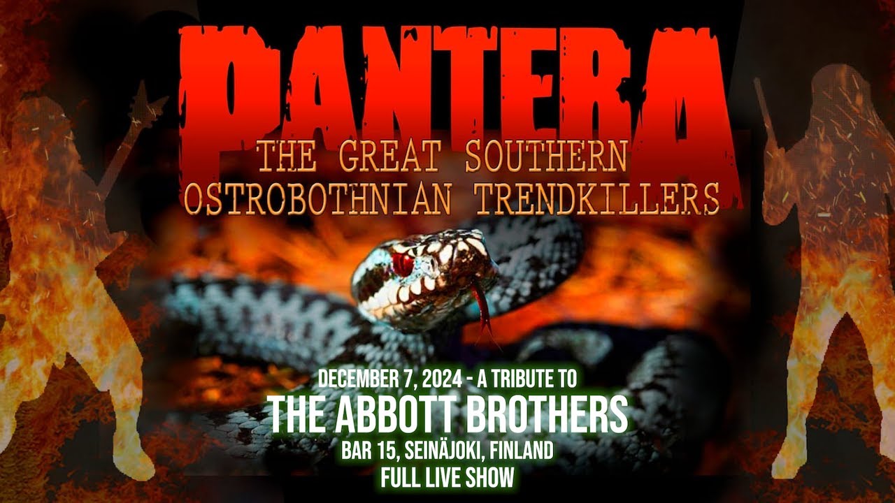 Pantera Tribute | The Great Southern Ostrobothnian Trendkillers Live at Bar 15