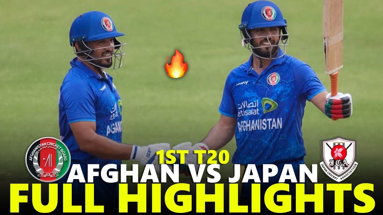 Afghanistan vs Japan 1st T20 Full Highlights 2026 | Asian Games 2026 | AFG VS JAPAN