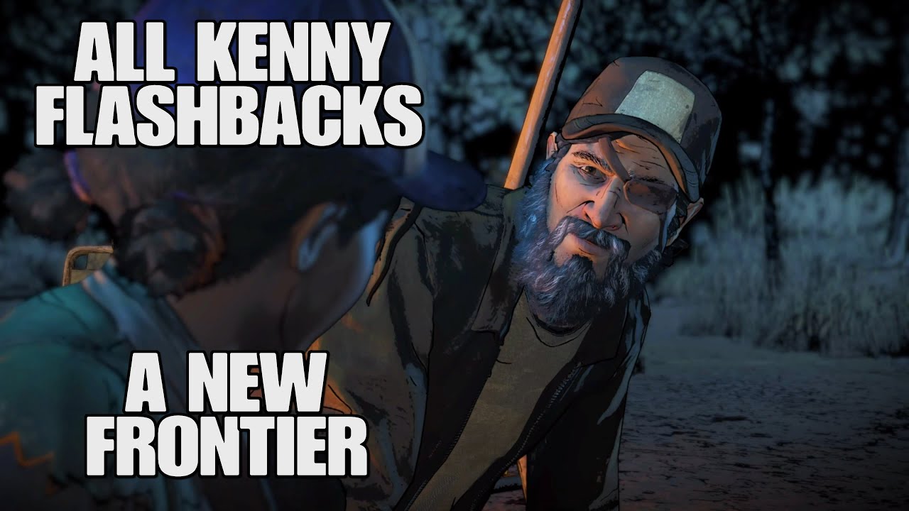 All Kenny Flashback Scenes - The Walking Dead Definitive (A New Frontier)