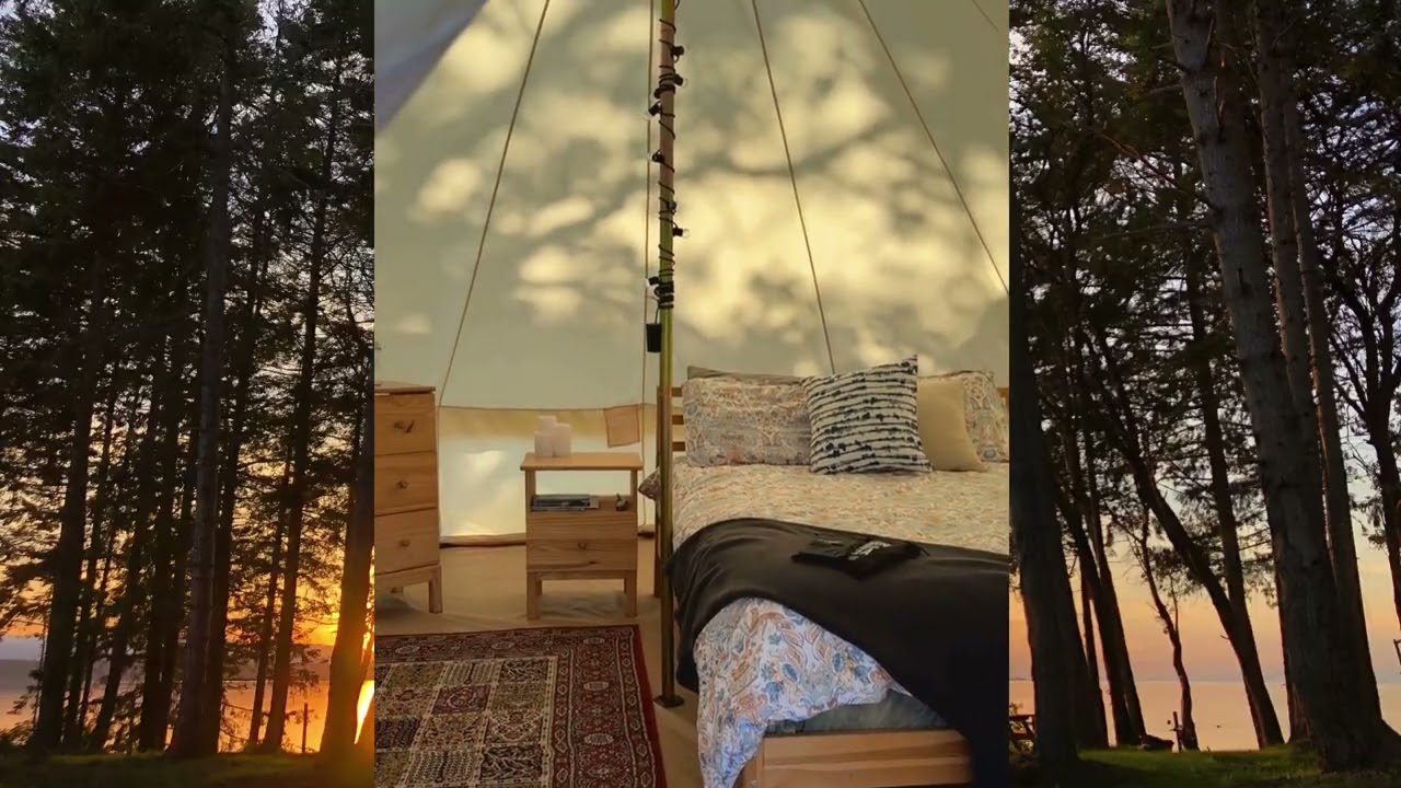 Straddie Tent Fossil Beach Farm