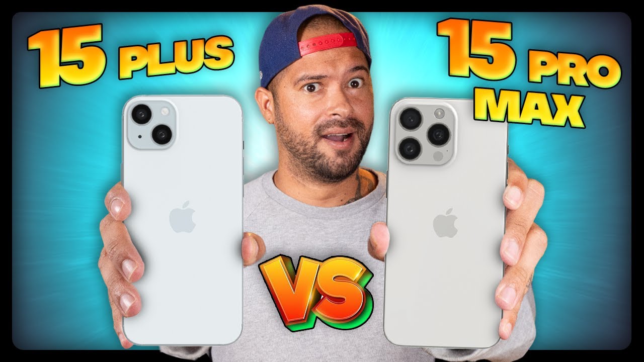 IPHONE 15 PLUS vs IPHONE 15 PRO MAX qual COMPRAR? 🤔