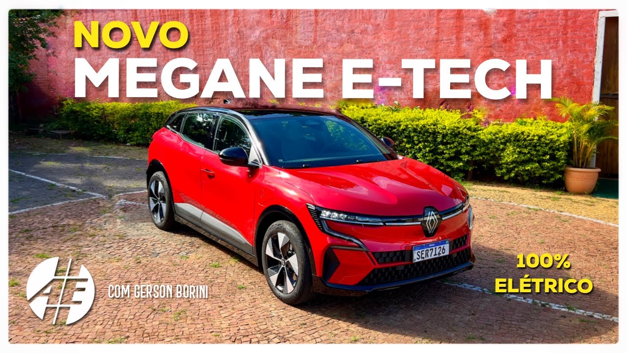 Renault MEGANE E-TECH com GERSON BORINI. #renault #megane #ev