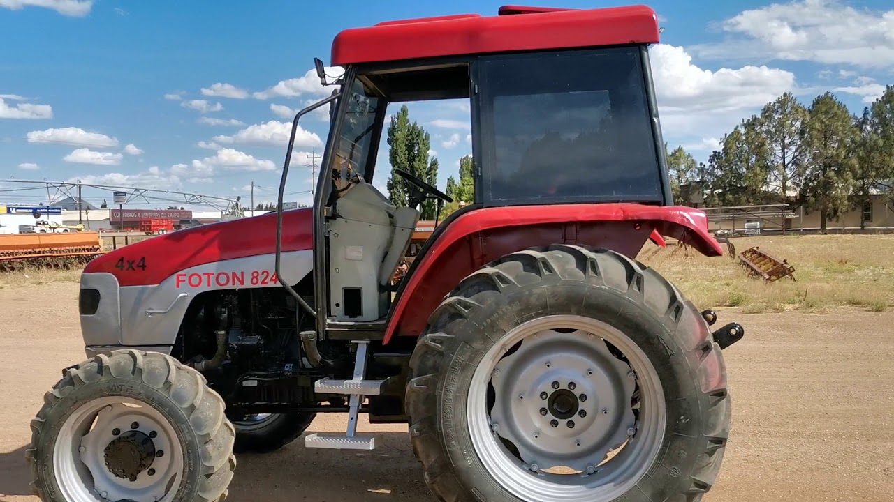 Tractor Foton 824 4x4 año 2006,